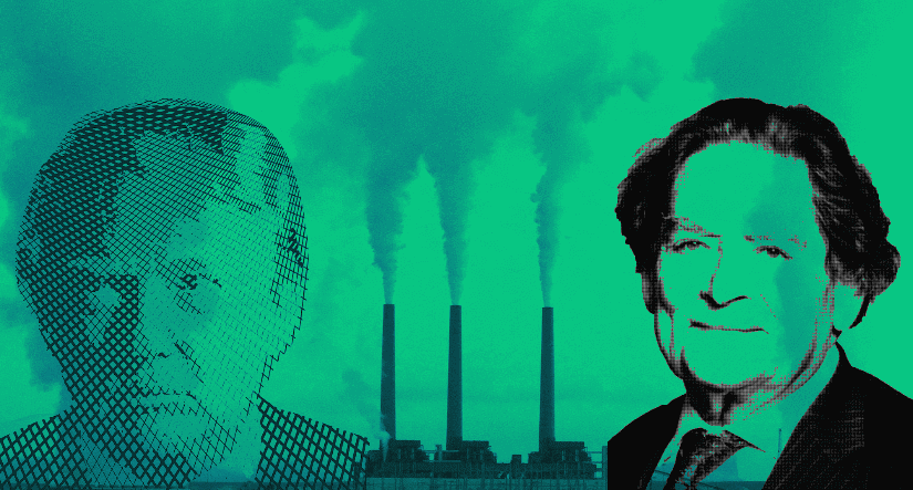 trump and lord lawson with carbon emissions