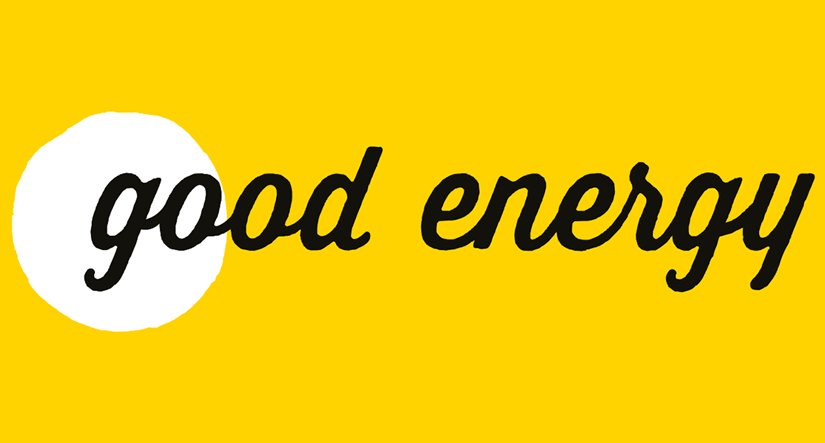 good energy logo on yellow