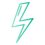 green electricity symbol