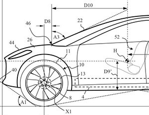 front profile dyson car